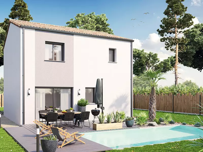 Maison neuve, 83 m² - Vairé (85150)