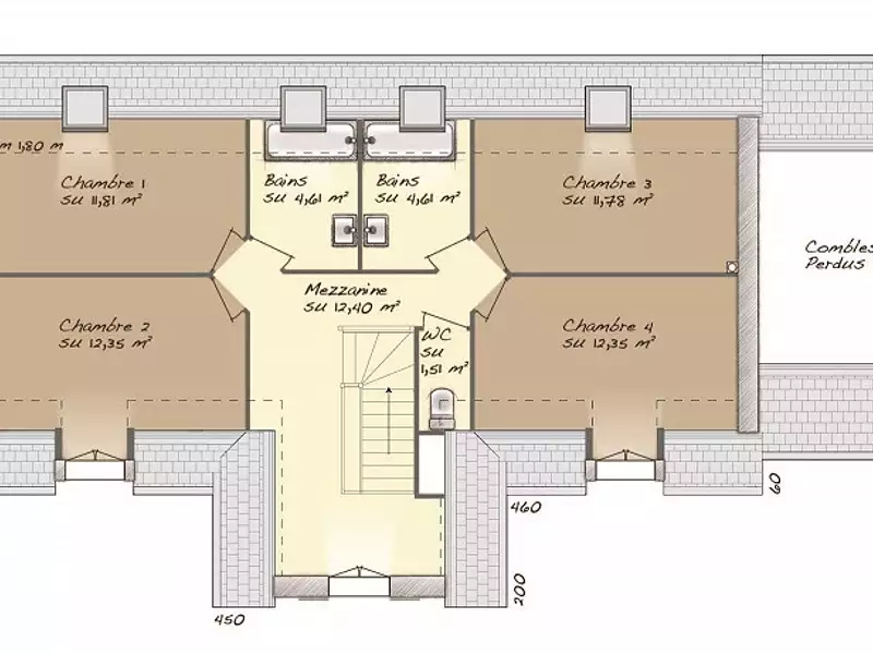 Maison neuve, 145 m² - Livry-sur-Seine (77000)