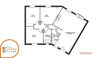 Maison neuve, 113 m²