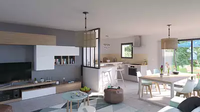 Maison neuve, 126 m²