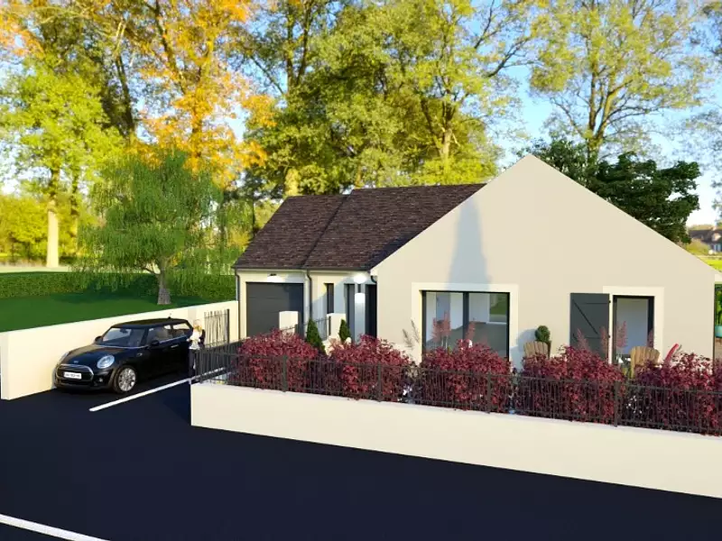 Maison neuve, 90 m² - Boissettes (77350)