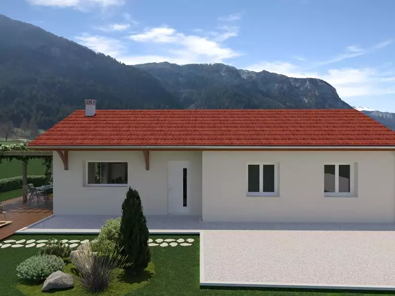 Maison neuve, 85 m² - Chalamont (01320)