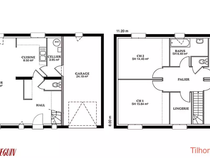 Maison neuve, 120 m² - Corbeil-Essonnes (91100)
