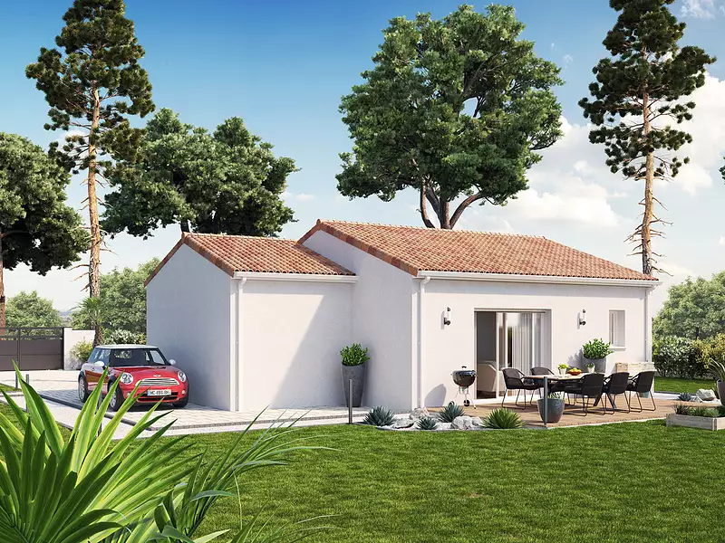 Maison neuve, 64 m² - Vouillé (86190)