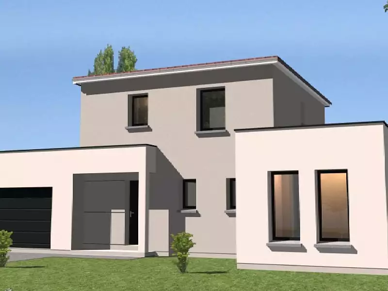 Maison neuve, 128 m² - Neuville-sur-Sarthe (72190)