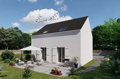 Maison neuve, 76 m²