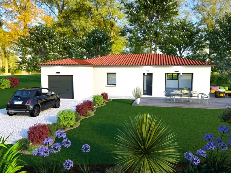 Maison neuve, 100 m² - Champdieu (42600)