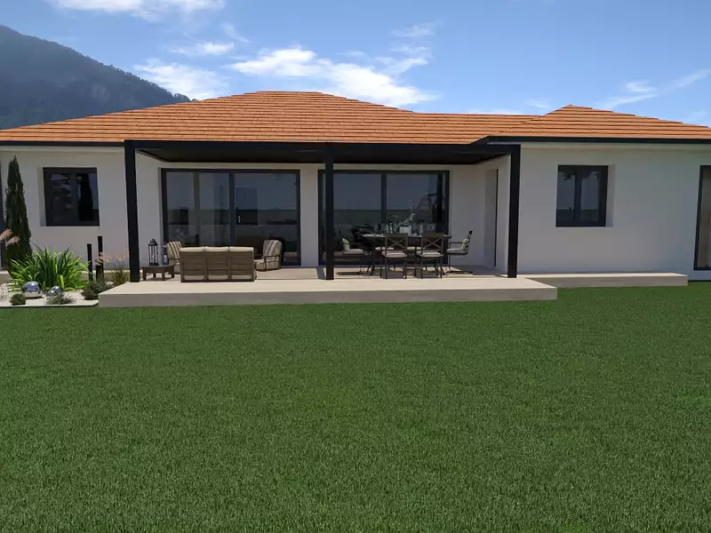 Maison neuve, 112 m² - Saint-Clair-sur-Galaure (38940)