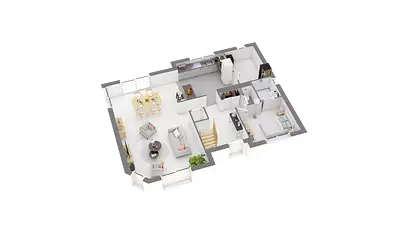 Maison neuve, 123,1 m²