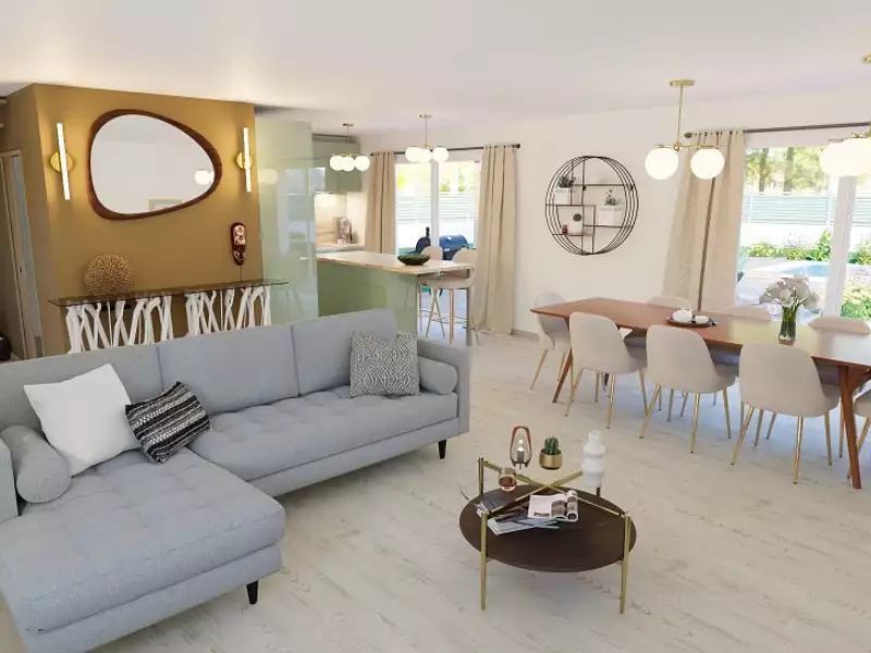 Maison neuve, 130 m² - Vagnas (07150)