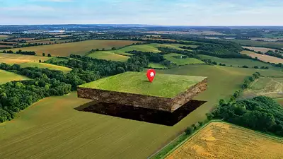 Terrain à bâtir, 1 200 m²