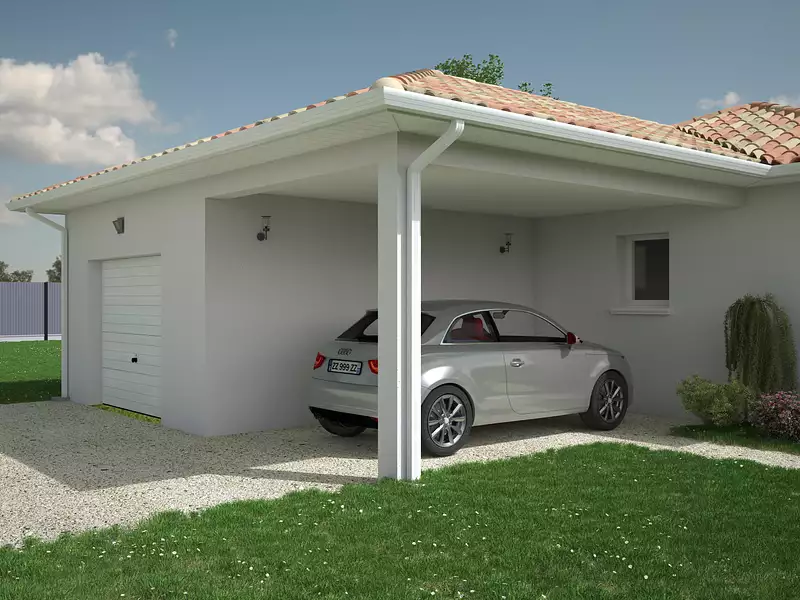 Maison neuve, 103 m² - Cabanac-et-Villagrains (33650)