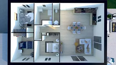 Maison neuve, 80 m²