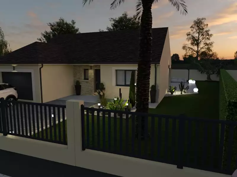 Maison neuve, 100 m² - Salins (77148)