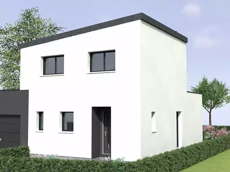 Maison neuve, 94,01 m² - Grandchamps-des-Fontaines (44119)