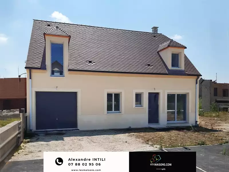 Maison neuve, 128,82 m² - Pontpoint (60700)