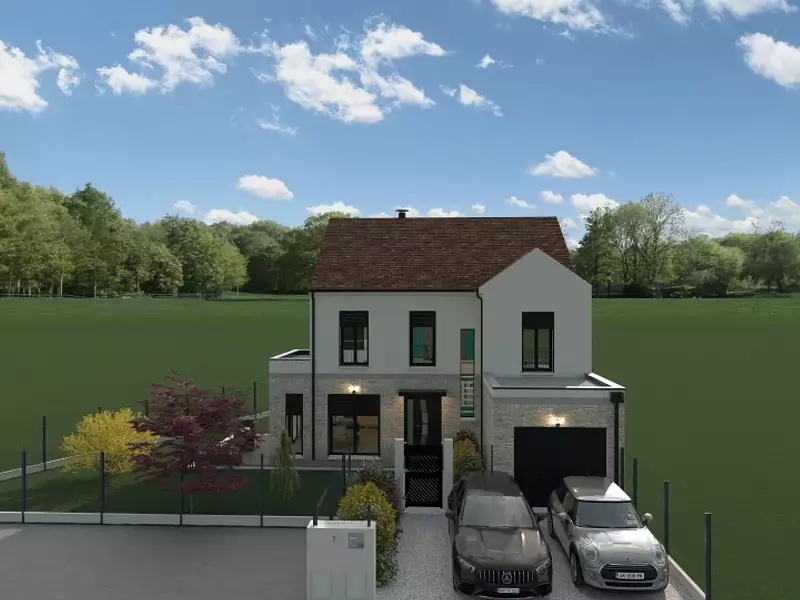 Maison neuve, 125 m² - Luzarches (95270)