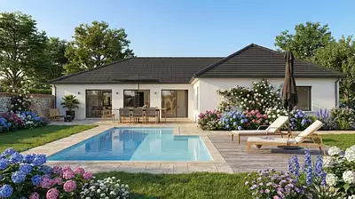 Maison neuve, 125 m²