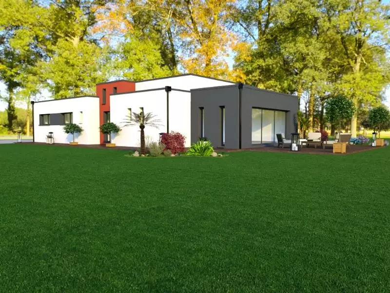 Maison neuve, 160 m² - Franqueville-Saint-Pierre (76520)