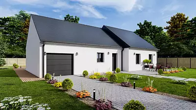 Maison neuve, 68 m²