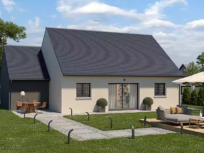 Maison neuve, 81 m²