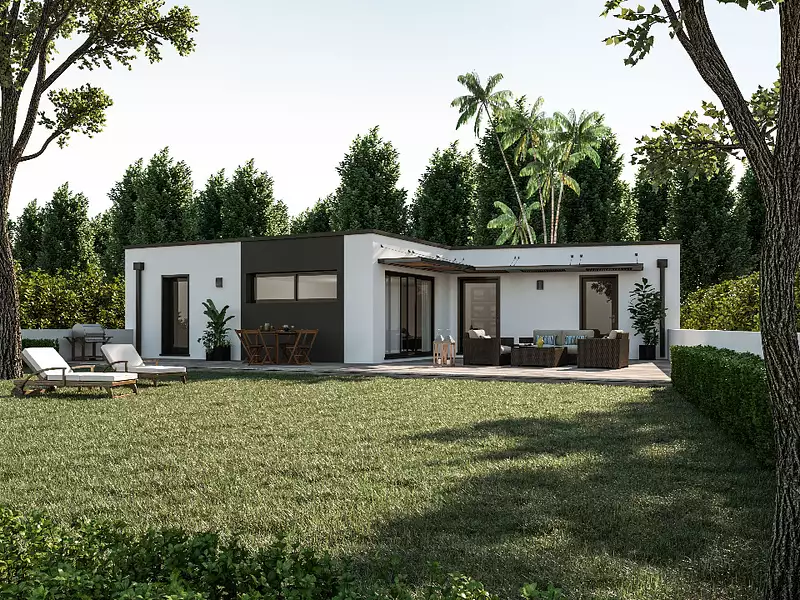 Maison neuve, 115 m² - Lannilis (29870)