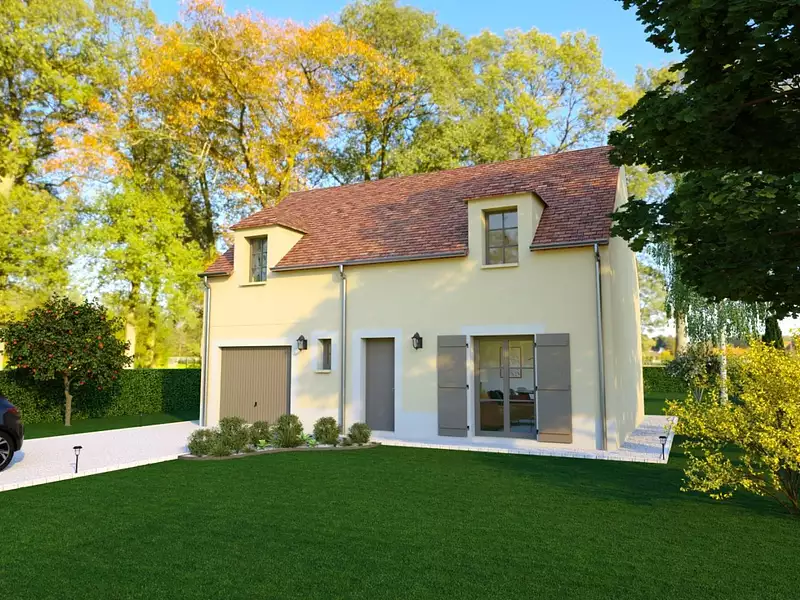 Maison neuve, 98 m² - Condécourt (95450)