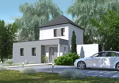Maison neuve, 93,67 m²