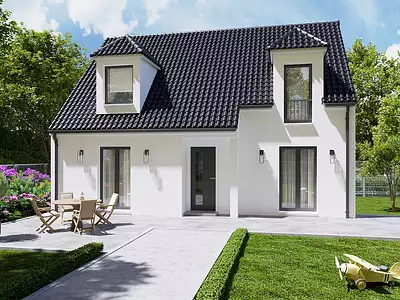 Maison neuve, 95 m²