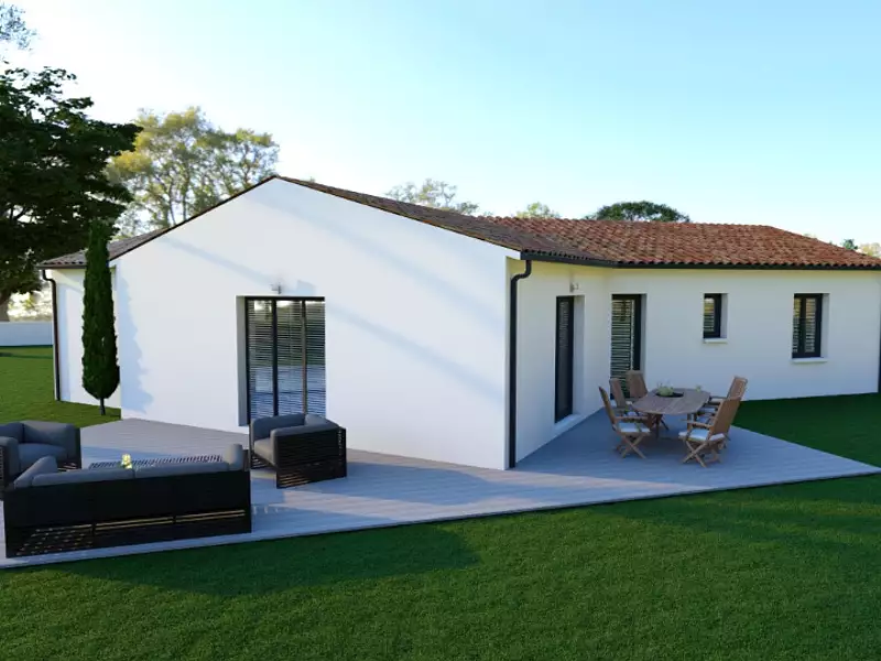 Maison neuve, 95 m² - La Clisse (17600)