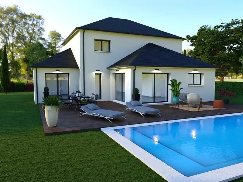 Maison neuve, 150 m² - Niherne (36250)