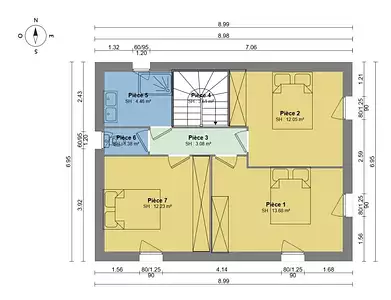 Maison neuve, 93 m²