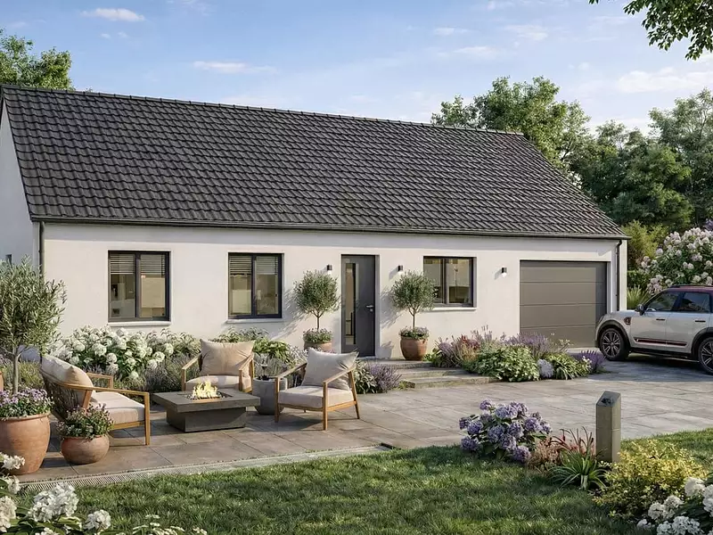 Maison neuve, 91 m² - Saulx (70240)