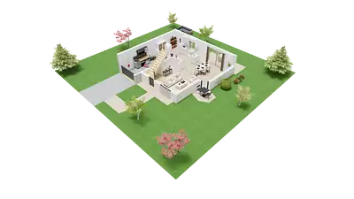 Maison neuve, 88,71 m²