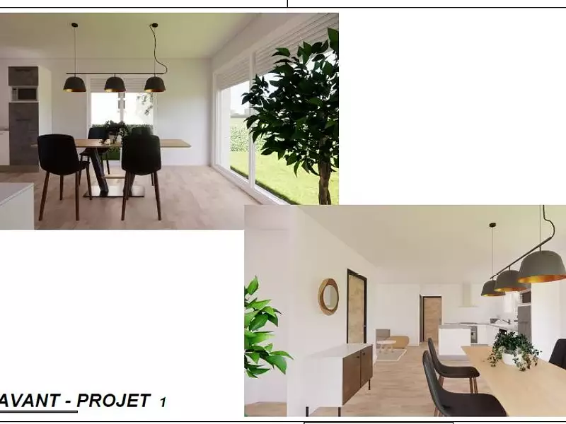 Maison neuve, 72 m² - Commer (53470)