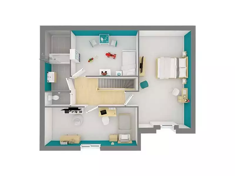 Maison neuve, 102 m² - Haveluy (59255)