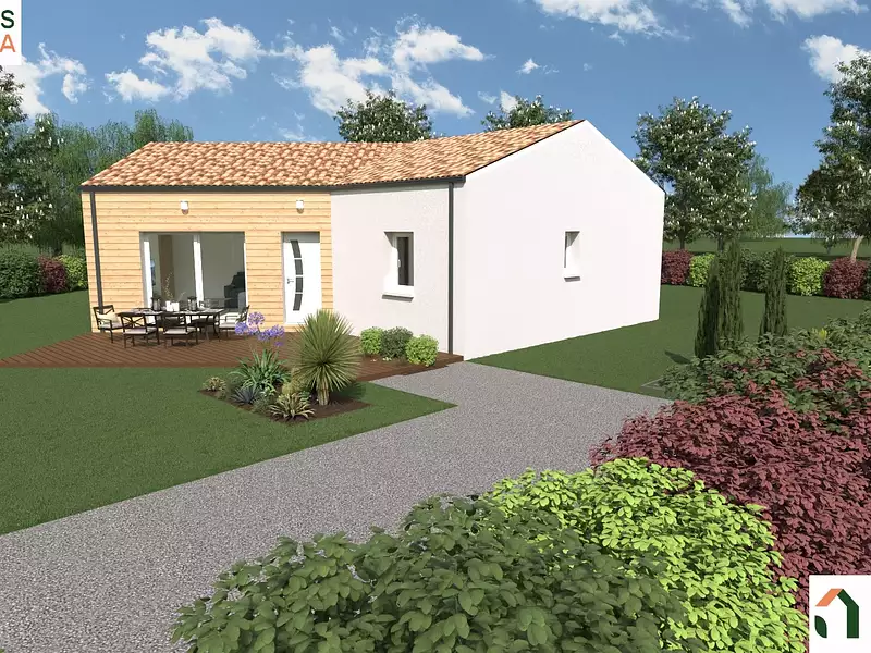 Maison neuve, 88 m² - Mouilleron-le-Captif (85000)