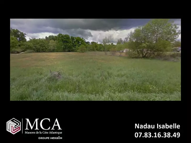 Terrain à bâtir, 1 000 m² - Montlieu-la-Garde (17210)