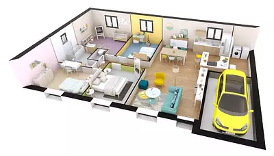 Maison neuve, 92 m²