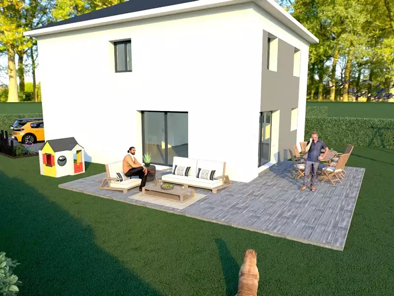 Maison neuve, 140 m² - Prévessin-Moëns (01280)