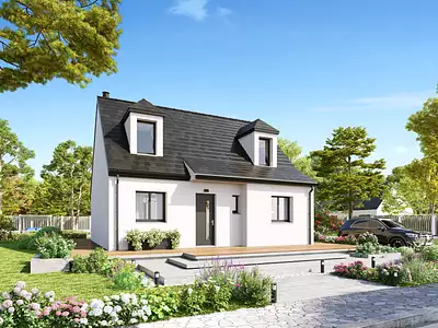 Maison neuve, 84,8 m²