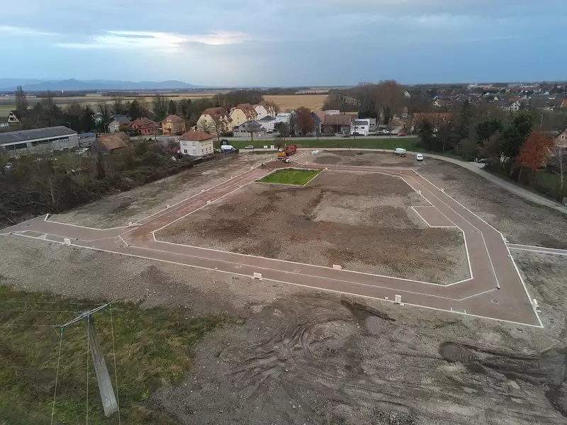 Terrain à bâtir, 428 m² - Marckolsheim (67390)