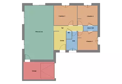 Maison neuve, 86 m²