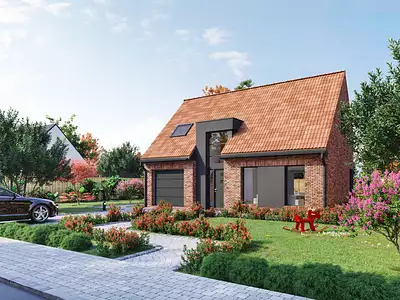 Maison neuve, 91,18 m²