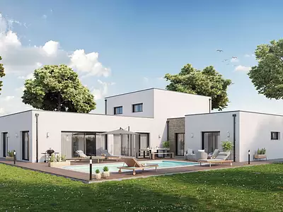 Maison neuve, 240 m² - Fondettes (37230)