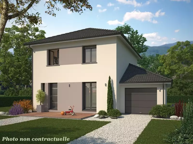 Maison neuve, 113 m² - Hauteville-sur-Fier (74150)