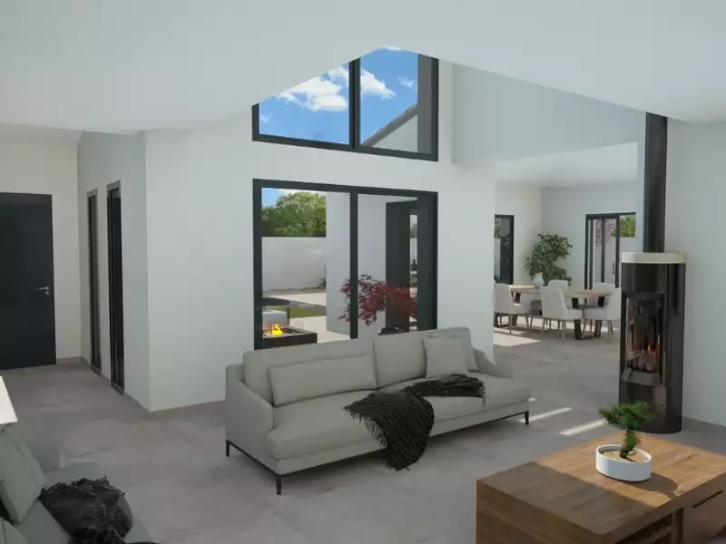 Maison neuve, 100 m² - Chuzelles (38200)