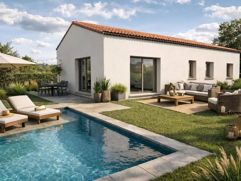 Maison neuve - L'Isle-sur-la-Sorgue (84800)