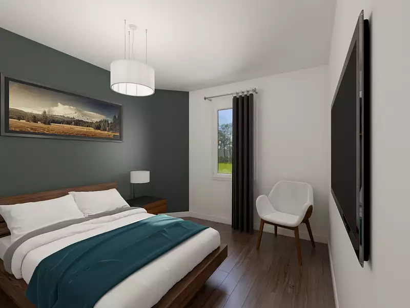 Maison neuve, 82 m² - Savigny-Lévescault (86800)