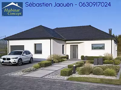 Maison neuve, 92,38 m²